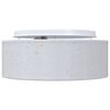 vidaXL Deckenlampe mit Strahlern Grau 30 x 30 x 13,5 cm Stoff