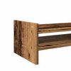 vidaXL Monitorst&auml;nder Altholz-Optik 50x27x20 cm Holzwerkstoff