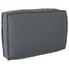 vidaXL Kissenset 3 pcs Anthrazit Oxford-Stoff