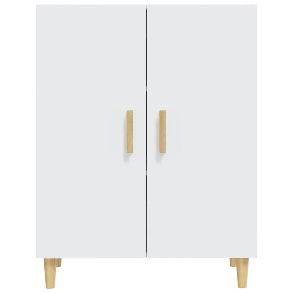 vidaXL Sideboard Wei&szlig; 70x34x90 cm Holzwerkstoff