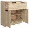 vidaXL Sideboard Sonoma-Eiche 60x30x70 cm Holzwerkstoff