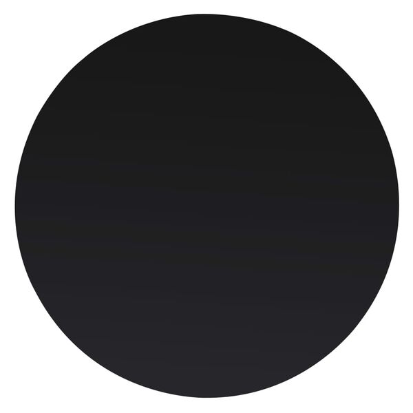 vidaXL Tischplatte aus geh&auml;rtetem Glas rund 300 mm