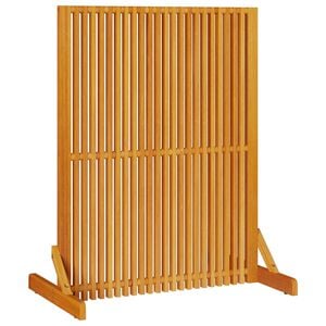 vidaXL Sichtschutz Braun 79,5 x 50 x 110 cm Massivholz Akazie