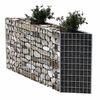 vidaXL Gabionenkorb Pflanzkasten Gem&uuml;se-Hochbeet Stahl 120&times;30&times;100 cm