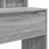 vidaXL Schlafzimmer-Frisiertische Graues Sonoma 80 x 39,6 x 135 cm