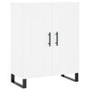 vidaXL Highboard Wei&szlig; 69,5x34x180 cm Holzwerkstoff