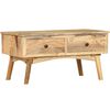 vidaXL Couchtisch 82 x 52 x 42 cm Massivholz Mango