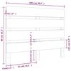 vidaXL Kopfteil Honigbraun 100x3x80 cm Massivholz Kiefer