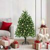 vidaXL Weihnachtsbaum mit 150 LEDs mit St&auml;nder Gr&uuml;n 120 cm PE