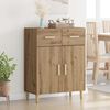 vidaXL Sideboard Artisan-Eiche 34 x 69,5 x 89 cm Holzwerkstoff
