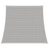 vidaXL Sonnensegel Hellgrau und Wei&szlig; 4 / 5 x 4 m HDPE