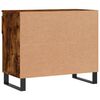 vidaXL Schuhregal R&auml;uchereiche 70x36x60 cm Holzwerkstoff