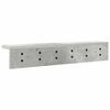vidaXL Wandmontierter nachttisch Beton Grau 60 x 10.5 x 10.5 cm