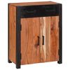 vidaXL Sideboard 2 pcs Braun 110 x 30 x 75 cm Massivholz Akazie