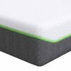 vidaXL Matratze Wei&szlig; und Grau 80 x 200 cm Jacquard-Stoff