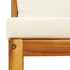 vidaXL 11-tlg. Gartensofa-Set mit Kissen Holz Akazie & Rattan