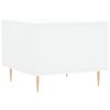 vidaXL Couchtische 2 Stk. Weiß 50x50x40 cm Holzwerkstoff