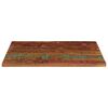 vidaXL Tischplatte 80x50x2,5 cm Rechteckig Altholz Massiv