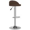 vidaXL Barhocker 2 Stk. Braun Kunstleder