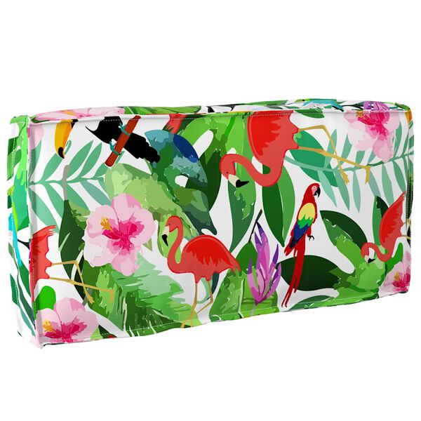 vidaXL Kissen Floral Mehrfarbig 80 x 40 x 12 cm Oxford-Stoff