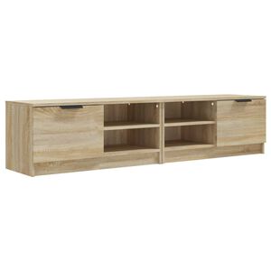 vidaXL TV-Schr&auml;nke 2 Stk. Sonoma-Eiche 80x35x36,5 cm Holzwerkstoff