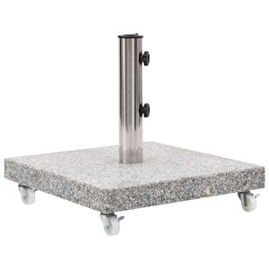 vidaXL Sonnenschirmst&auml;nder Granit 30 kg Quadrat Grau