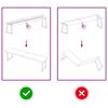 vidaXL Waschtischplatte Dunkelbraun 160x40x(2-4)cm Massivholz