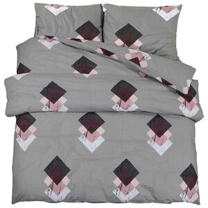 vidaXL Bettw&auml;sche-Set Mehrfarbig 220x240 cm Baumwolle