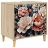 vidaXL Badezimmerschrank BORNE Sonoma 60 x 40 x 60 cm Holzwerkstoff