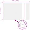vidaXL Zaunpfosten Silber 50 x 1 m (13 mm Maschendraht) Stahl