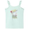 Kinder-Tanktop Helles Minzgr&uuml;n 92
