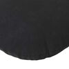 vidaXL Sitzkissen 2 St&uuml;ck Schwarz &Oslash; 40 x 13 cm Samt