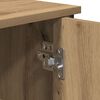 vidaXL Sideboard Artisan-Eiche 100 x 35 x 70 cm