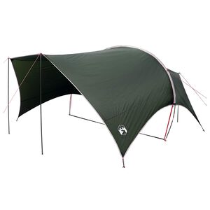 vidaXL Camping Tarp Wasserfest Olivegr&uuml;n 550 x 400 x 230 cm