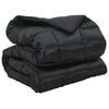 vidaXL Winterbettdecke 200 x 220 cm 450 g/m&sup2; Schwarz