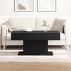 vidaXL Couchtisch Schwarz Eichen-Optik 96 x 50 x 45 cm Holzwerkstoff