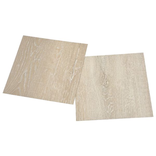 vidaXL PVC-Fliesen Selbstklebend 20 Stk. 1,86 m² Beige