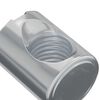 vidaXL M&ouml;belzylinder-Mutter 12 pcs Zink-beschichtet M6 x 13 mm Eisen