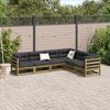 vidaXL 6-tlg. Garten-Sofagarnitur Kiefernholz Impr&auml;gniert