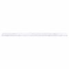 vidaXL Wandregal 4 pcs Wei&szlig; Marmor 100 x 9 x 3 cm Holzwerkstoff