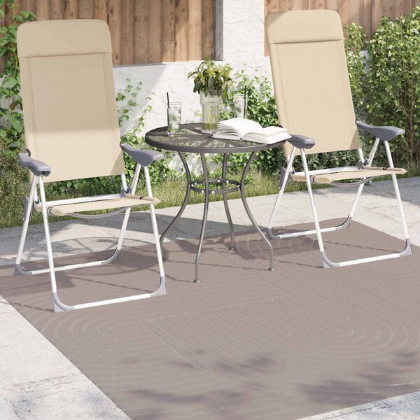vidaXL Bereichsteppiche Quadratisch HUARTE Beige 120 x 120 cm
