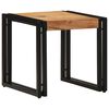 vidaXL Couchtisch Braun 40 x 40 x 38 cm Massivholz Akazie