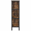vidaXL B&uuml;cherregal Ger&auml;ucherte Eiche 82 x 32 x 112 cm Holzwerkstoff