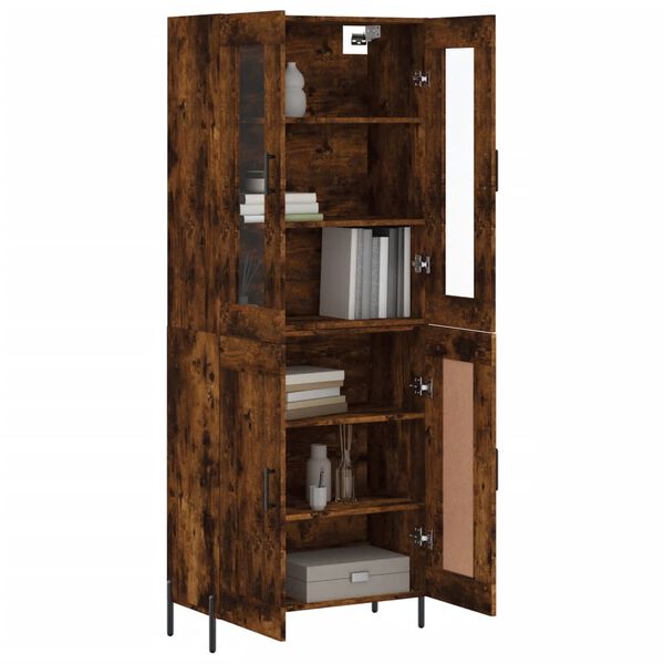 vidaXL Highboard R&auml;uchereiche 69,5x34x180 cm Holzwerkstoff