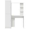 vidaXL Schreibtisch 2 pcs Wei&szlig;