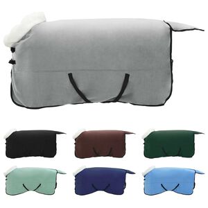 vidaXL Pferdedecke Dunkelgr&uuml;n 135 cm Polarfleece