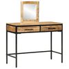 vidaXL Schminktisch Braun 100 x 40 x 120 cm Massivholz Mango