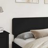 vidaXL Kopfteil Schwarz Eichen-Optik 200 cm Holzwerkstoff