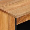 vidaXL Sideboard mit Speicher Natur 60 x 33,5 x 75 cm Massivholz Mango