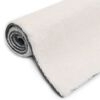 vidaXL Teppich 140&times;200 cm Kunstkaninchenfell Creme
